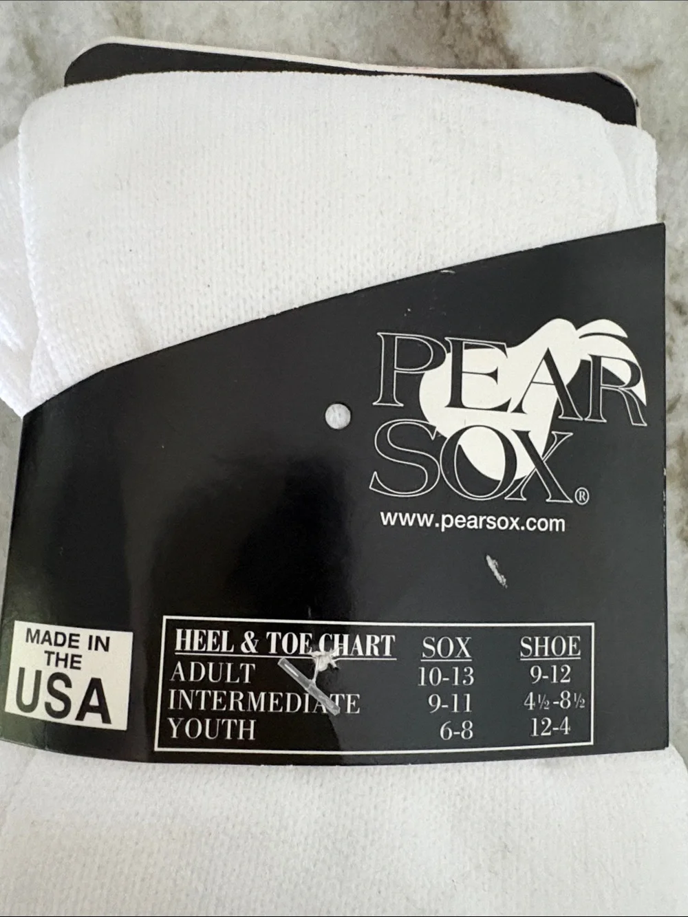 White Adult Soccer Socks - Breathable Athletic Performance - 2 pairs